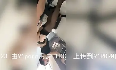 推特老牌泡良網黃「91VCR」「D先生和C小姐」付費視頻，專約高質量長腿絲襪外圍、良家、女模特① (34)