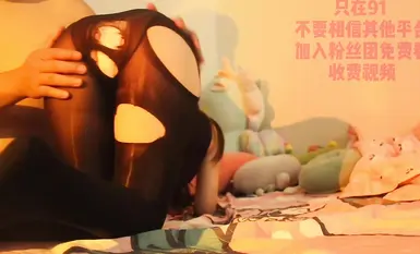 Kemasukan belakang dan dalaman cumshot letupan bersama badan stoking hitam kecantikan seksi pinggul cantik pussy