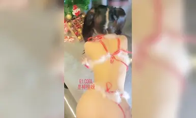 ความเย้ายวนเซ็กซี่ในชุดคริสต์มาส_จู๋ใหญ่เย็ดจิ๋มสุดยอด_ครีมพายเต็มและล้น หยาบคายสุดๆ