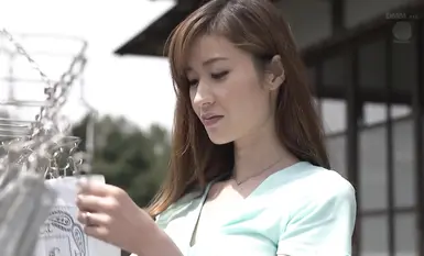 [モザイク破壊] JUX-671 路上下着強盗 人妻ノーパン潮吹き露出 林ゆな