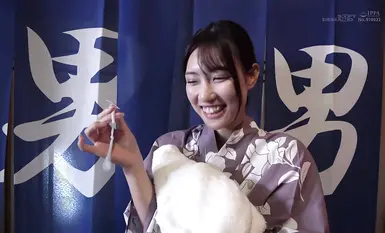 SDAM-134-part2 Isang binibini na mahilig sa hot spring na matatagpuan sa Hakone Gusto mo bang subukang pumasok sa paliguan ng mga lalaki na nakatapis lang ng tuwalya? 60 Warm Special Edition SOD Female Employee Matsumaru Kasumi's First Bath 20th Anniv