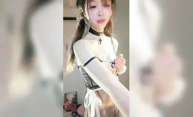 เทพธิดาแห่งโรงเรียน [แกะขี้เกียจ] เต้นเปลือย, อุปกรณ์ช่วยตัวเอง, รูคู่เปิด, รูอ่อนโยนของเสือขาว (5)