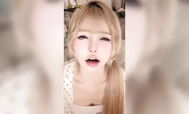 [Climax face Ahegao sticking out tongue] Inch stop challenge atmosphere