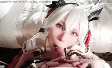 【浵卡Tokar】 - Tsubaki Camellya deep throat waist ant tree footjob squeezing cum