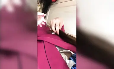 Chloe霏霏 南航空姐Wolford膚色