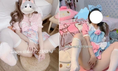 推特极品白虎萝莉『kitty不吃鱼』一字马紫薇被男主调教啪啪乖的狠！超嫩可爱人形小母狗被操的叫爸爸上(1)