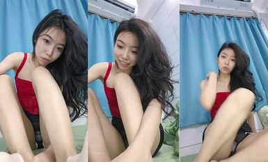 [Shi Shi] Kontras jalang_Stoking hitam, kasut tumit tinggi, prop dimasukkan secara liar, jus putih meleleh keluar, dan mata berguling! _4