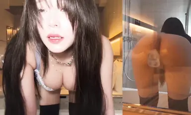 【Yちゃんycancan】Yちゃん’s new work♥️full face revealed! Sorry kung pinaghintay kita...! Masturbesyon sa banyo!