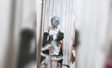 สาวคอสเพลย์ที่ไม่หวานและสวมหน้ากากมีอารมณ์มือสมัครเล่นอย่างแรง ยังมีจุดอีโรติกบ้าง คุ้มค่าที่จะดู (4)