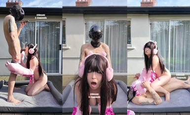 最新流出，極品顏值阿黑顏【噗噗pupu】付費作品，暴力熊玩偶的情色進化論，軟萌外皮下的肉感玩物